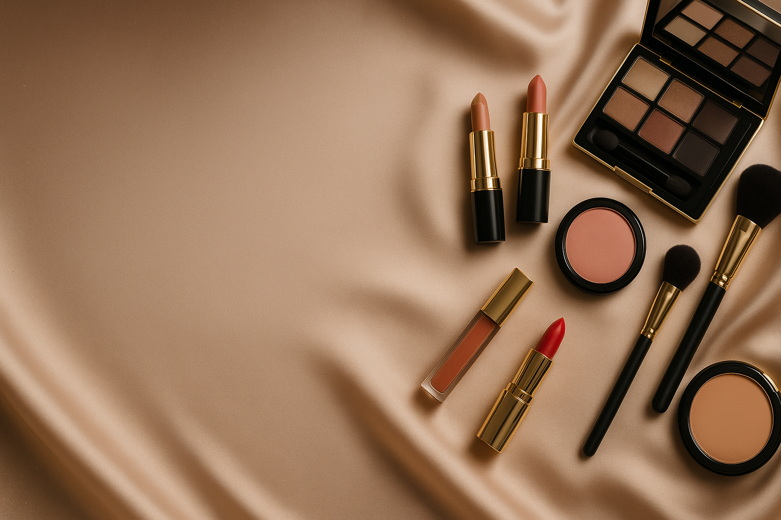 Editorial makeup look